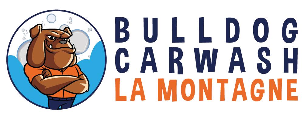 Bulldog Carwash Express La Montagne logo